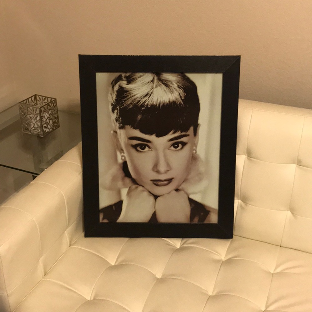 Iconic Audrey Hepburn Wall Art 30 minute sell!!